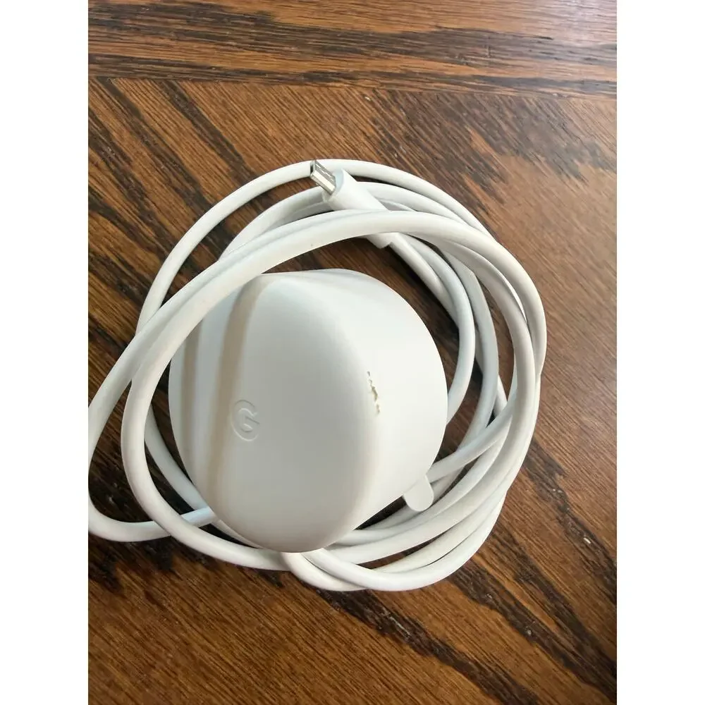 Google Home Nest Mini 1st Gen Speaker Model H0A Power Adapter in White